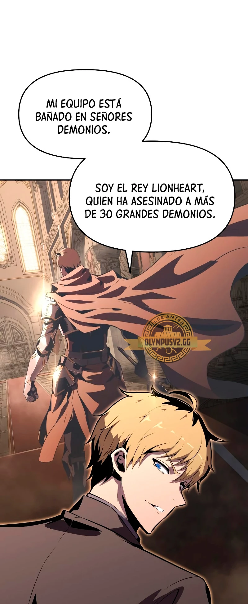 Read El Rey Caballero que regreso con un Dios ES Manga Online