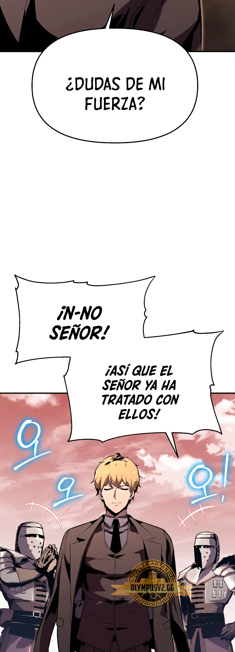 Read El Rey Caballero que regreso con un Dios ES Manga Online
