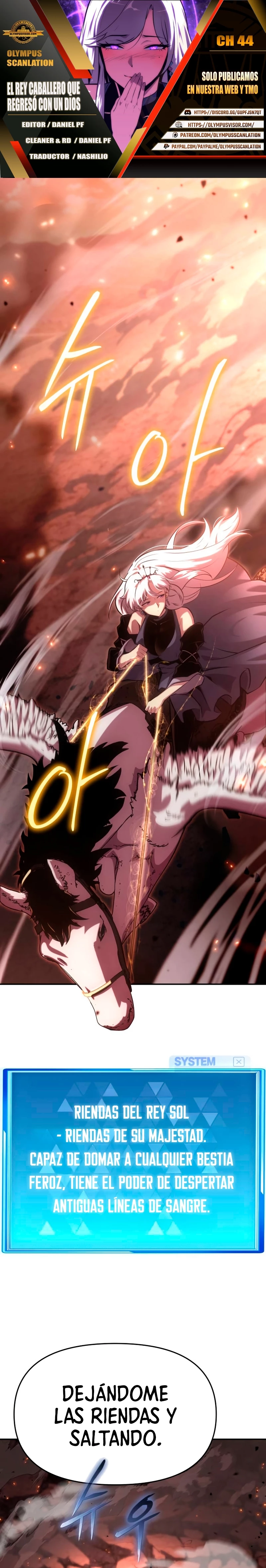 Read El Rey Caballero que regreso con un Dios ES Manga Online