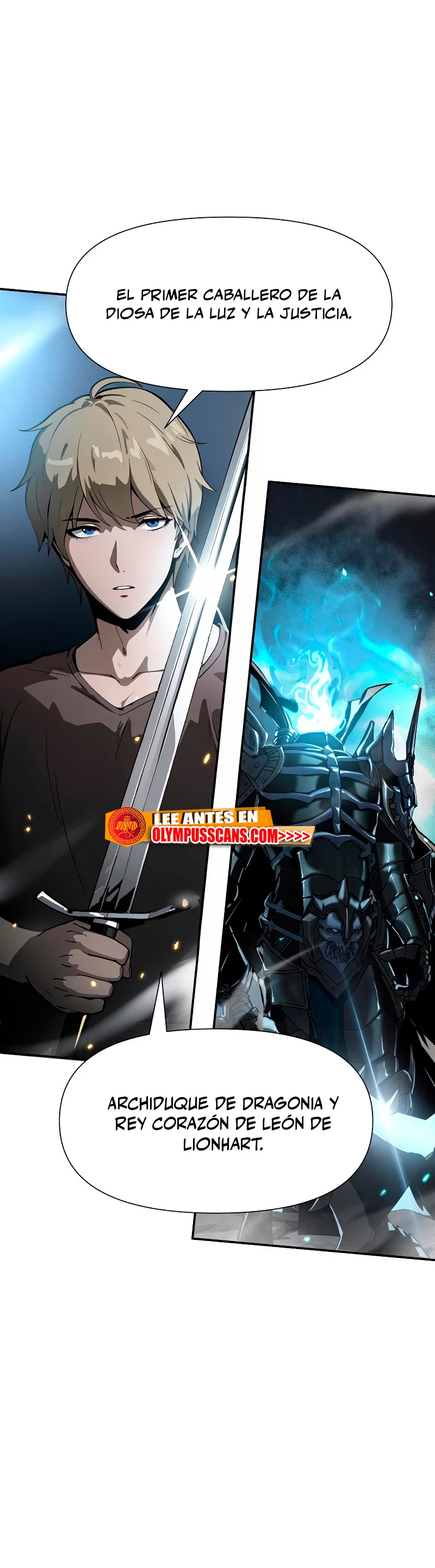 Read El Rey Caballero que regreso con un Dios ES Manga Online