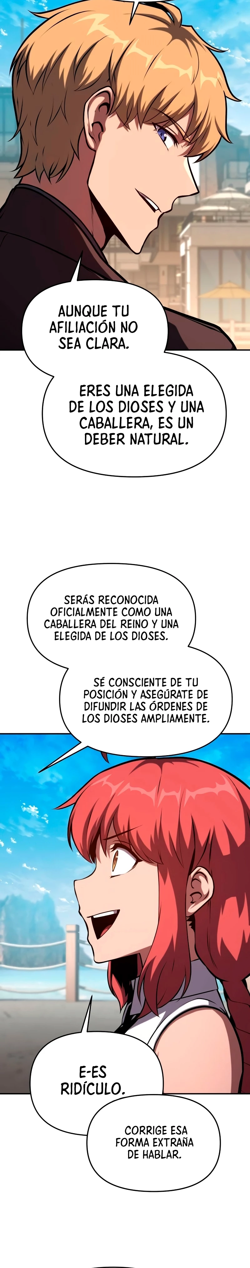 Read El Rey Caballero que regreso con un Dios ES Manga Online