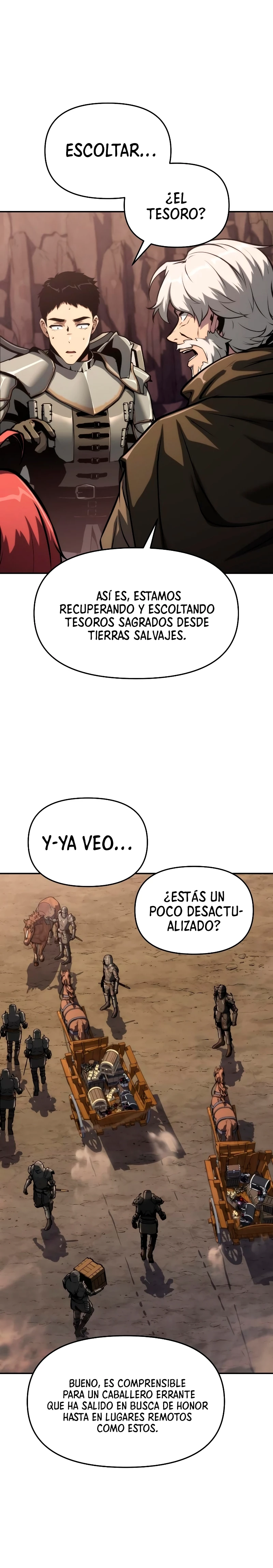 Read El Rey Caballero que regreso con un Dios ES Manga Online