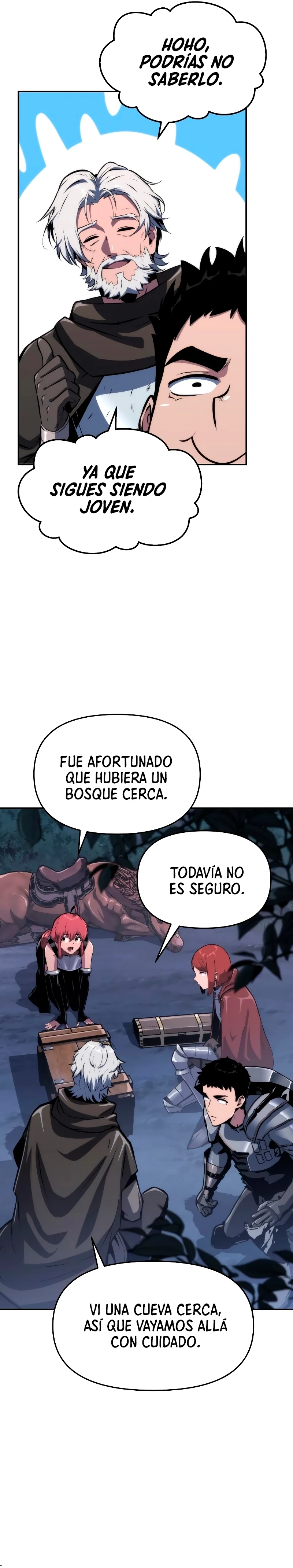 Read El Rey Caballero que regreso con un Dios ES Manga Online