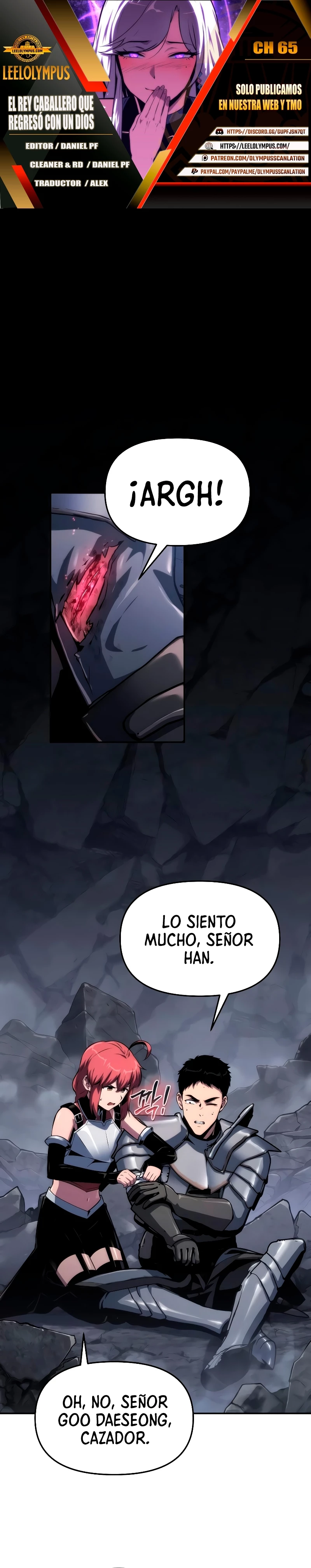 Read El Rey Caballero que regreso con un Dios ES Manga Online