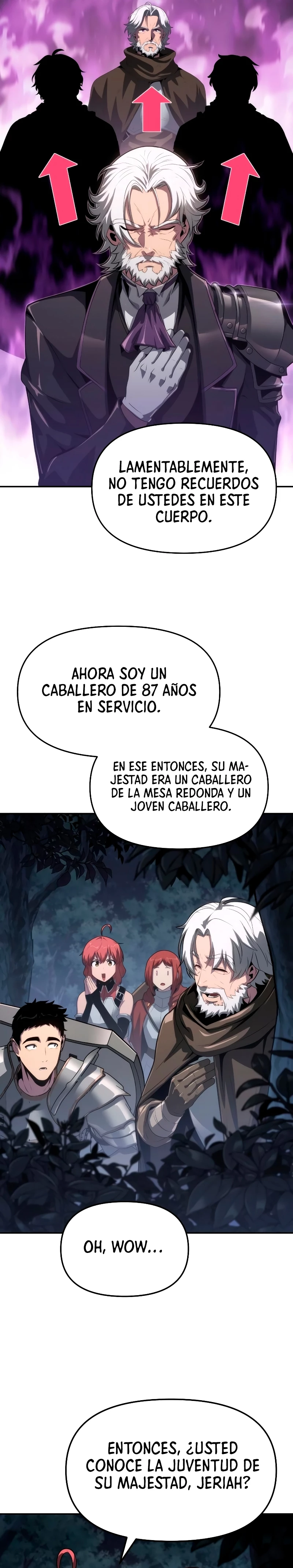 Read El Rey Caballero que regreso con un Dios ES Manga Online