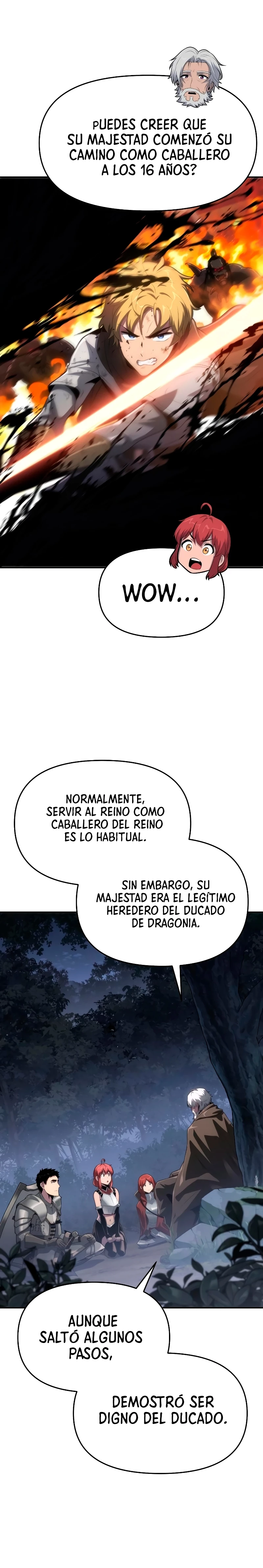 Read El Rey Caballero que regreso con un Dios ES Manga Online