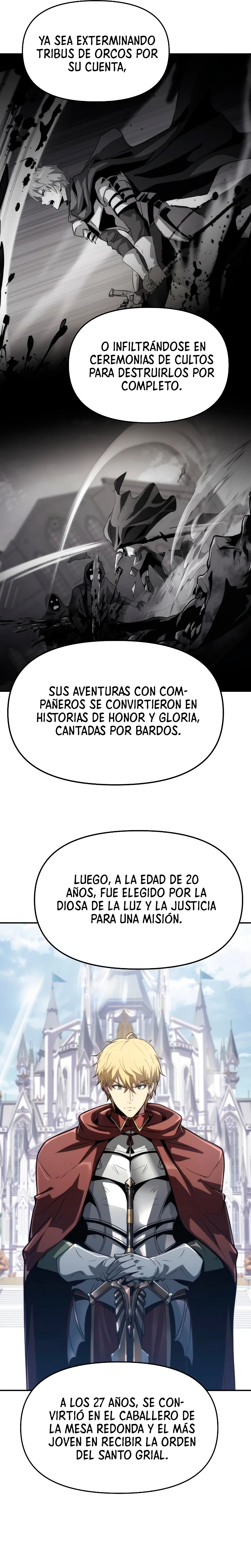 Read El Rey Caballero que regreso con un Dios ES Manga Online