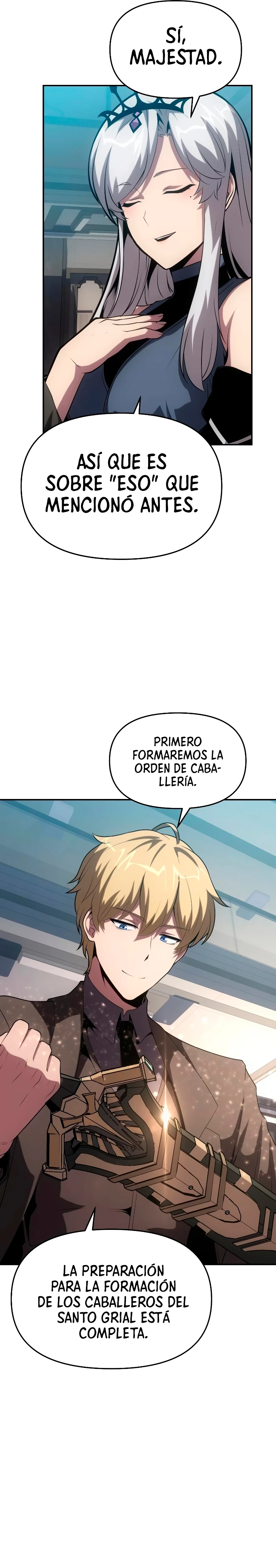Read El Rey Caballero que regreso con un Dios ES Manga Online