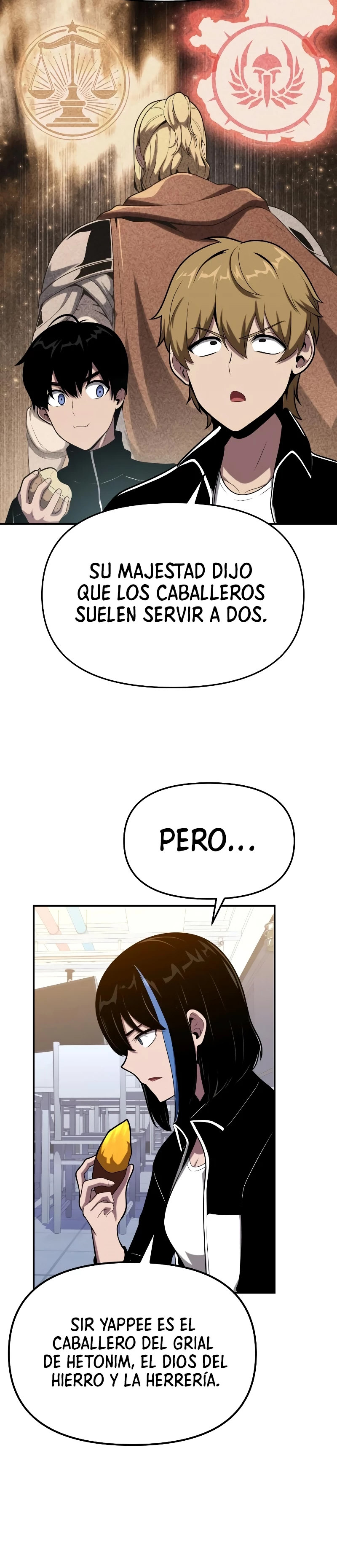 Read El Rey Caballero que regreso con un Dios ES Manga Online