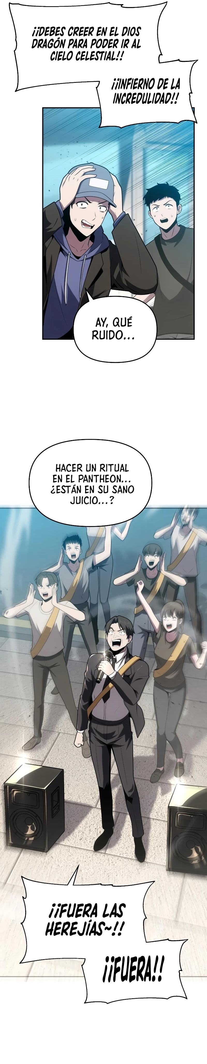 Read El Rey Caballero que regreso con un Dios ES Manga Online