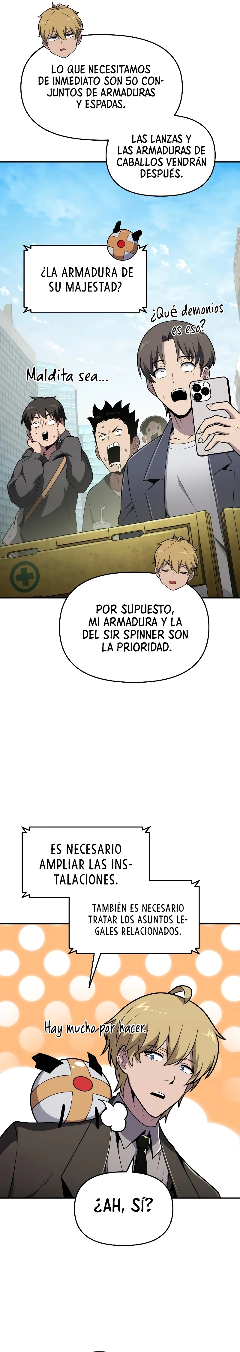 Read El Rey Caballero que regreso con un Dios ES Manga Online