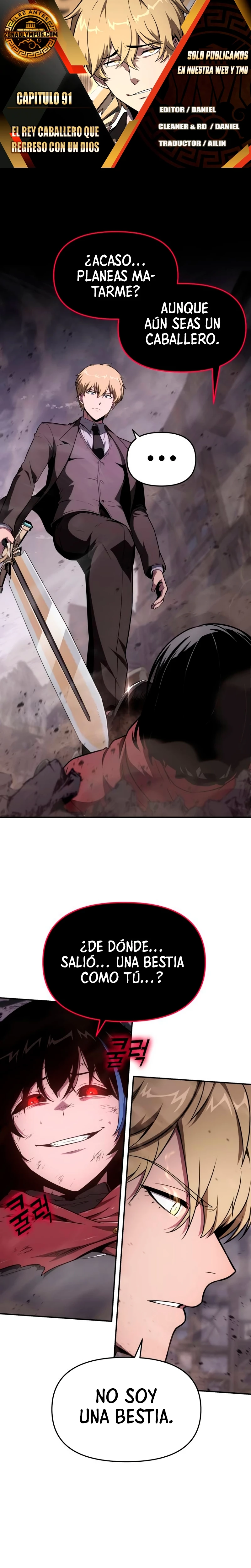 Read El Rey Caballero que regreso con un Dios ES Manga Online
