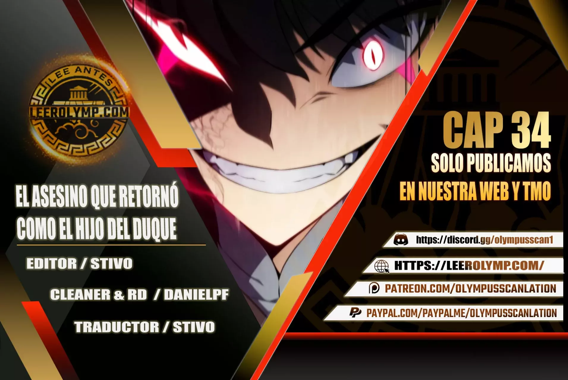 Read El asesino que retornó como el hijo del duque ES Manga Online