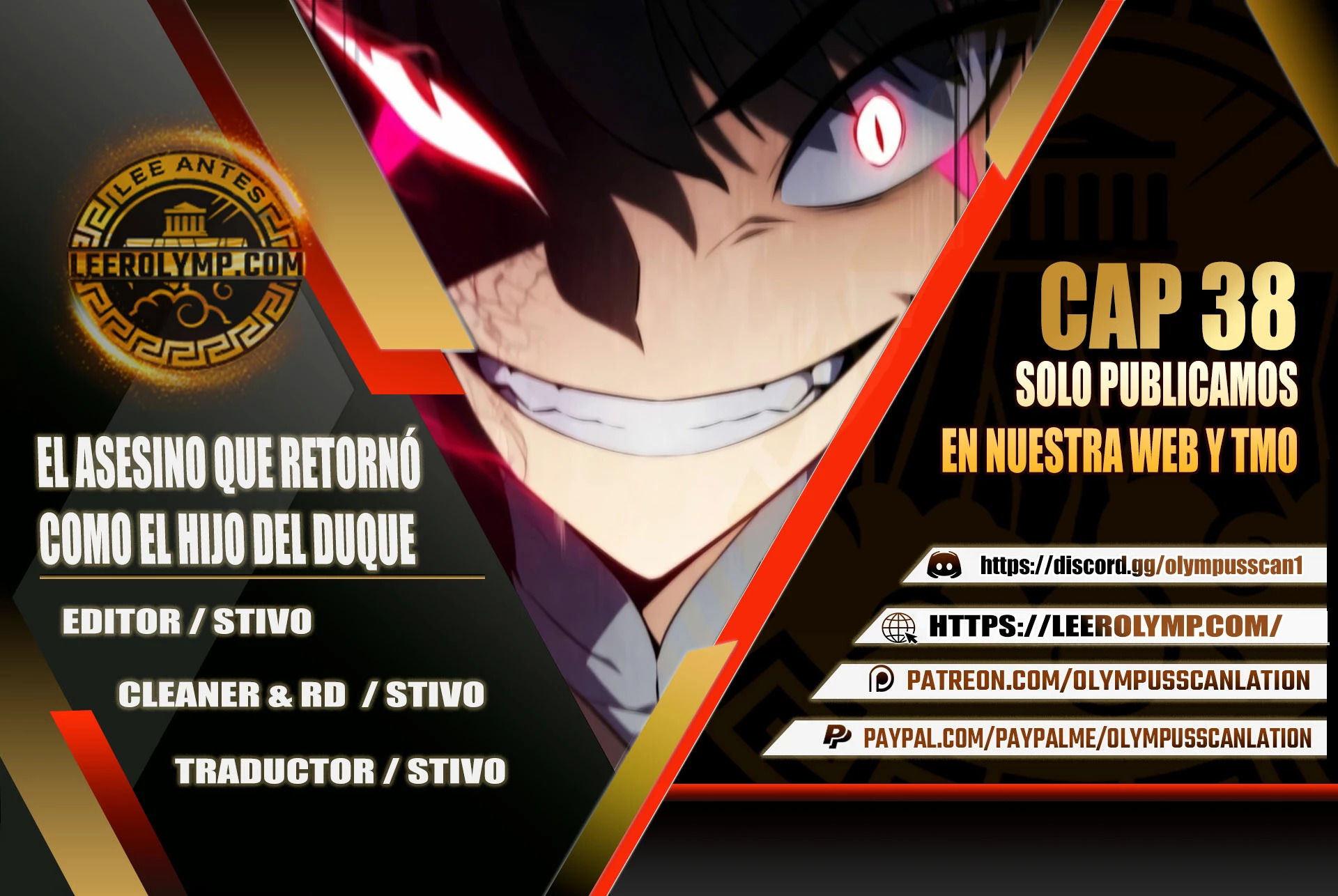 Read El asesino que retornó como el hijo del duque ES Manga Online