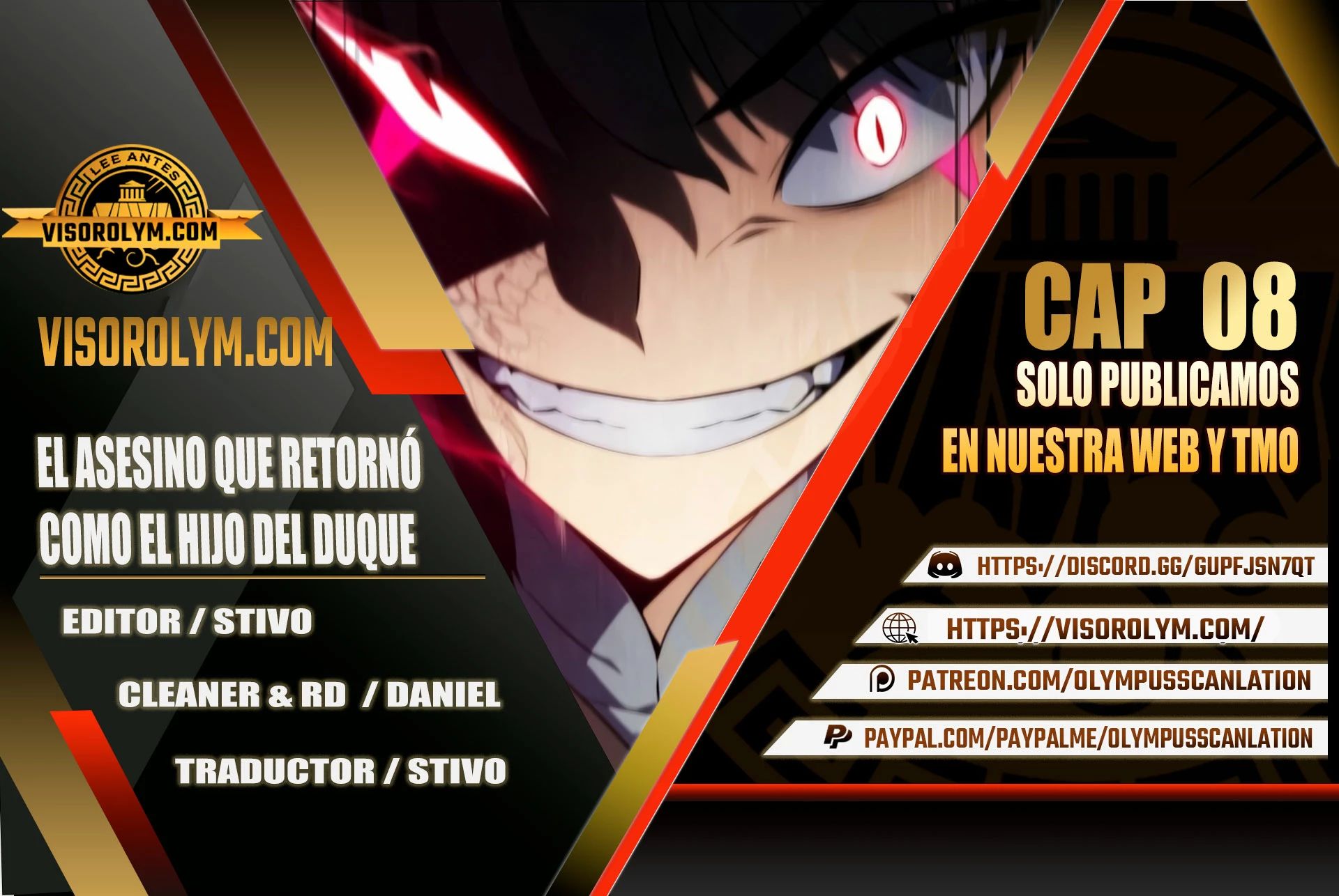 Read El asesino que retornó como el hijo del duque ES Manga Online