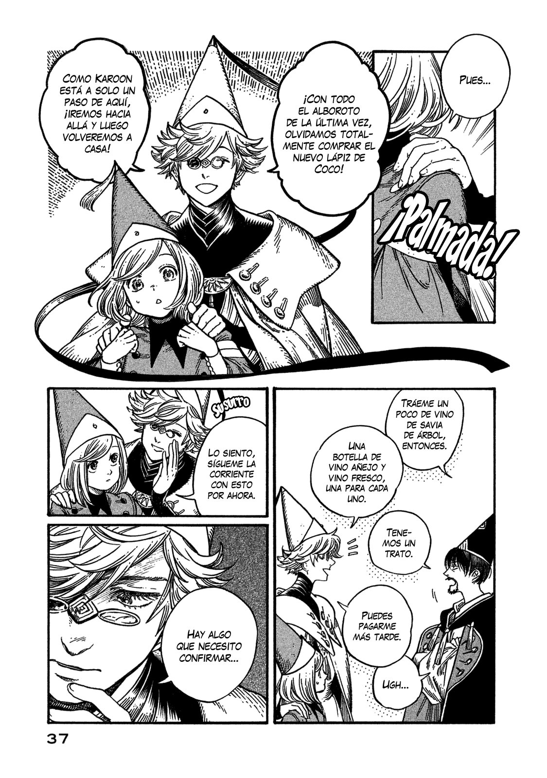 Read El atelier de sombreros de mago ES Manga Online