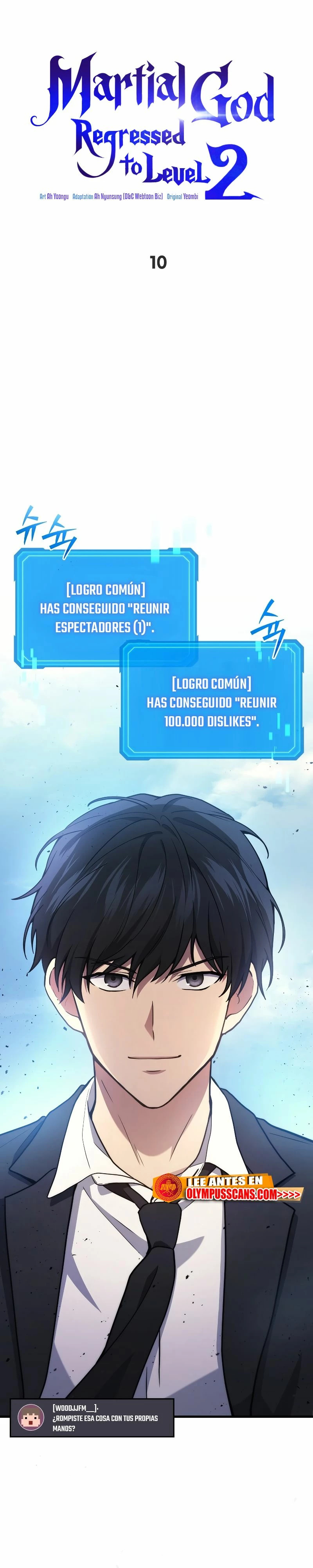 Read El dios marcial que regresó al nivel 2 ES Manga Online