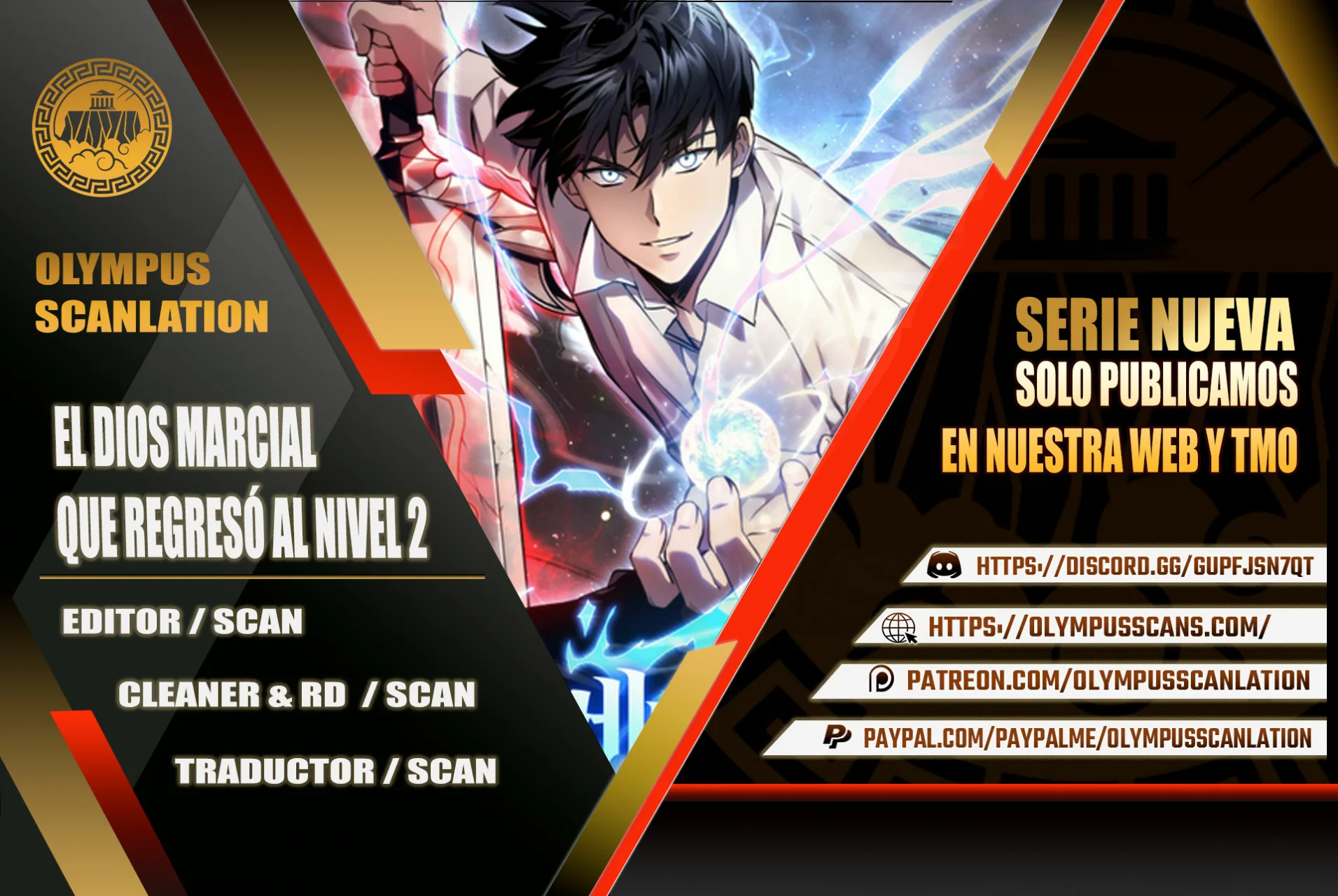 Read El dios marcial que regresó al nivel 2 ES Manga Online