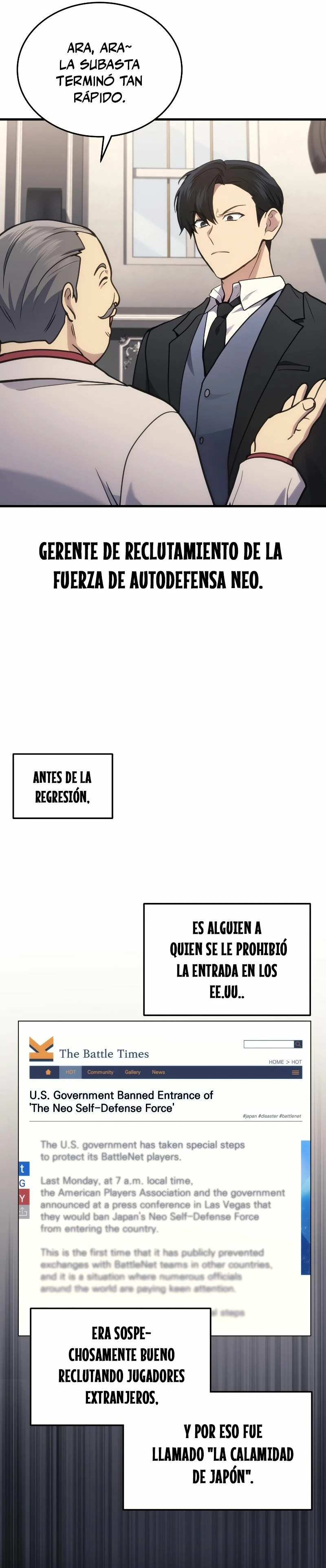 Read El dios marcial que regresó al nivel 2 ES Manga Online