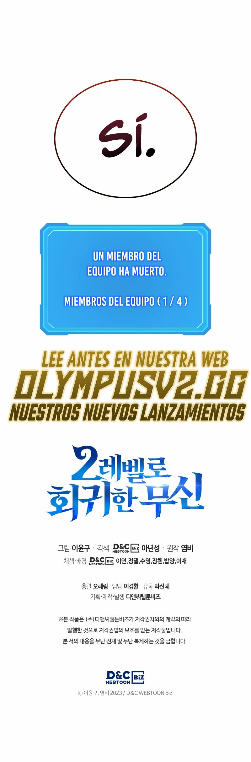 Read El dios marcial que regresó al nivel 2 ES Manga Online