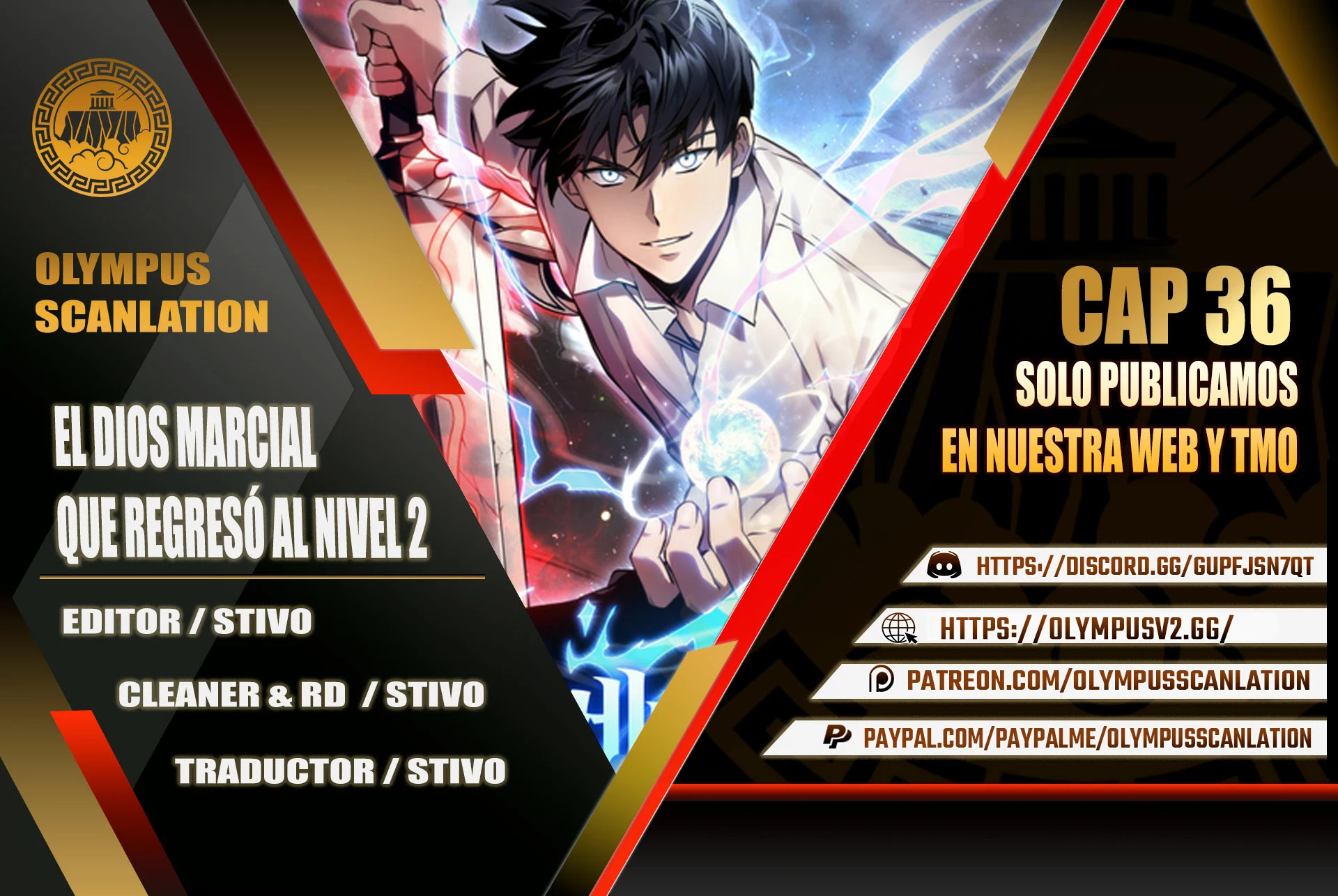 Read El dios marcial que regresó al nivel 2 ES Manga Online