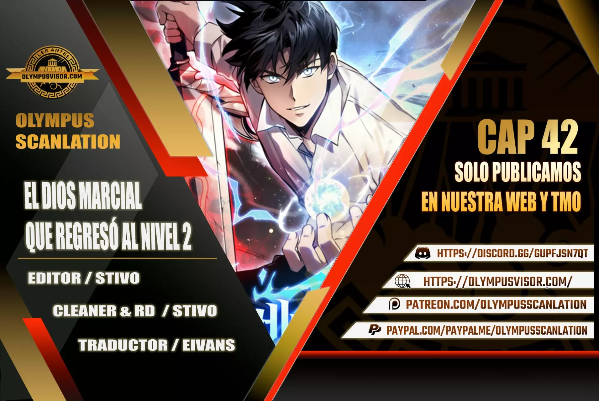 Read El dios marcial que regresó al nivel 2 ES Manga Online