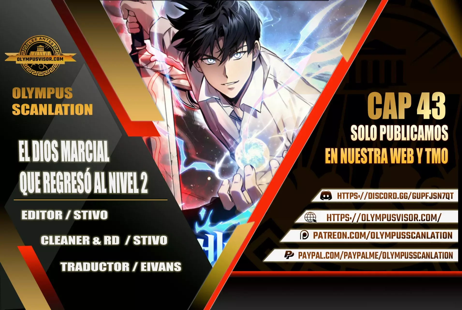 Read El dios marcial que regresó al nivel 2 ES Manga Online