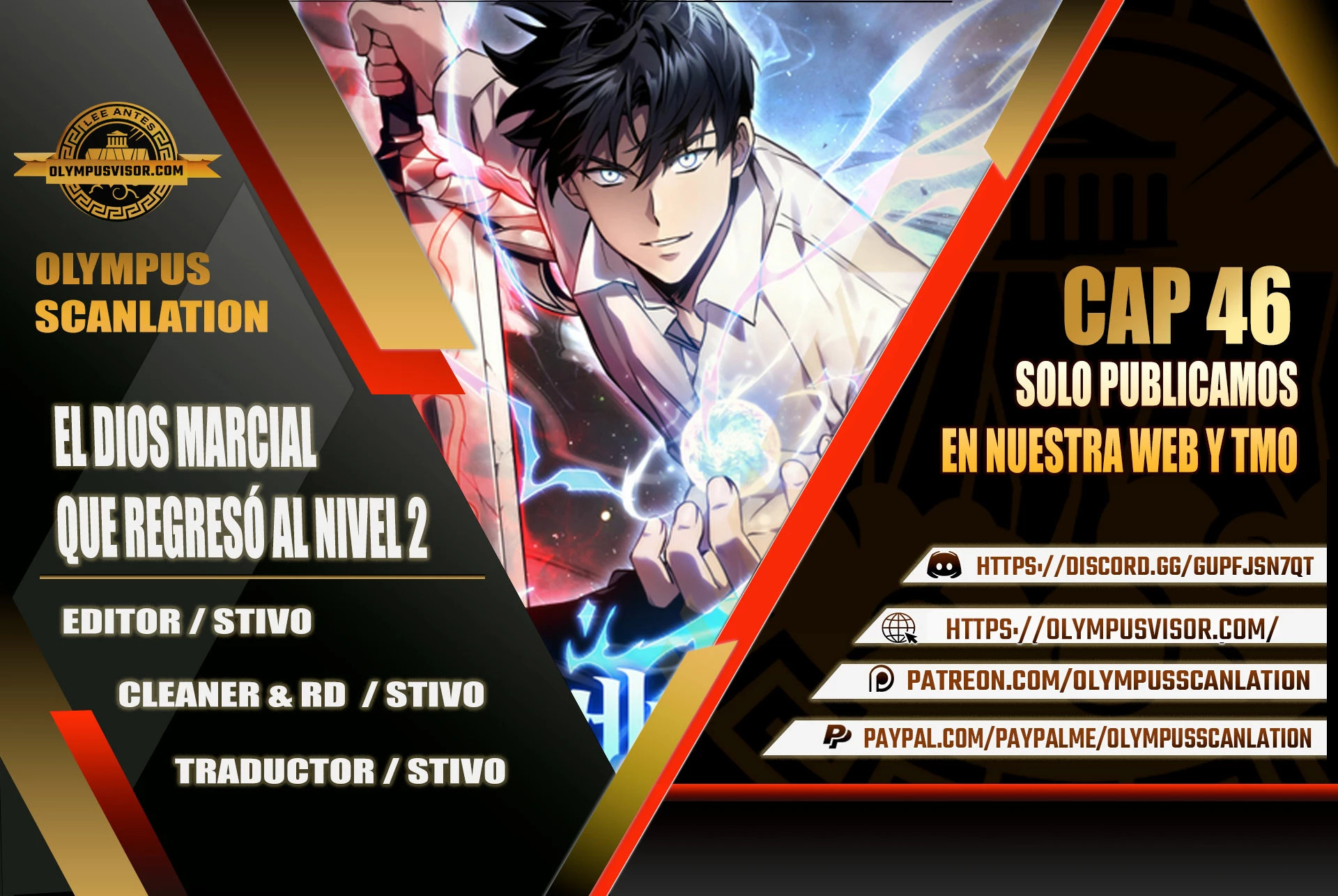 Read El dios marcial que regresó al nivel 2 ES Manga Online