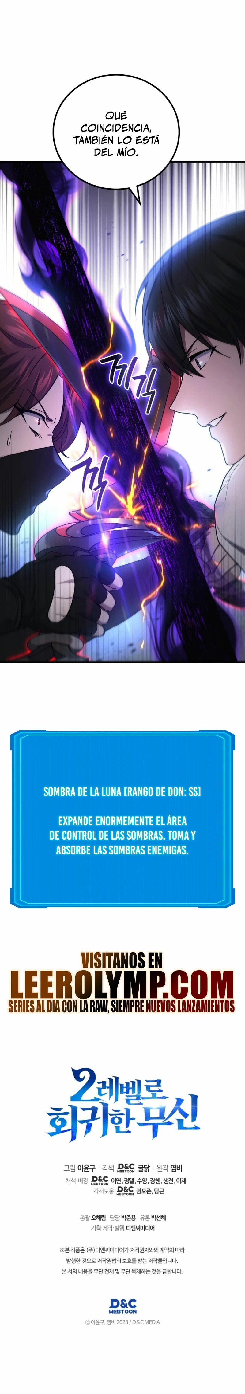 Read El dios marcial que regresó al nivel 2 ES Manga Online