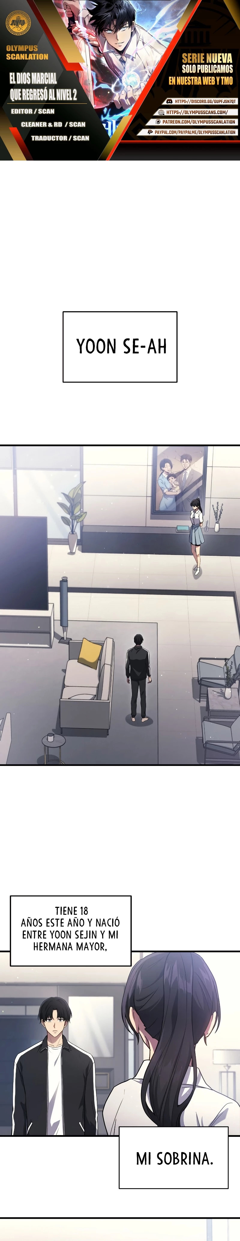 Read El dios marcial que regresó al nivel 2 ES Manga Online