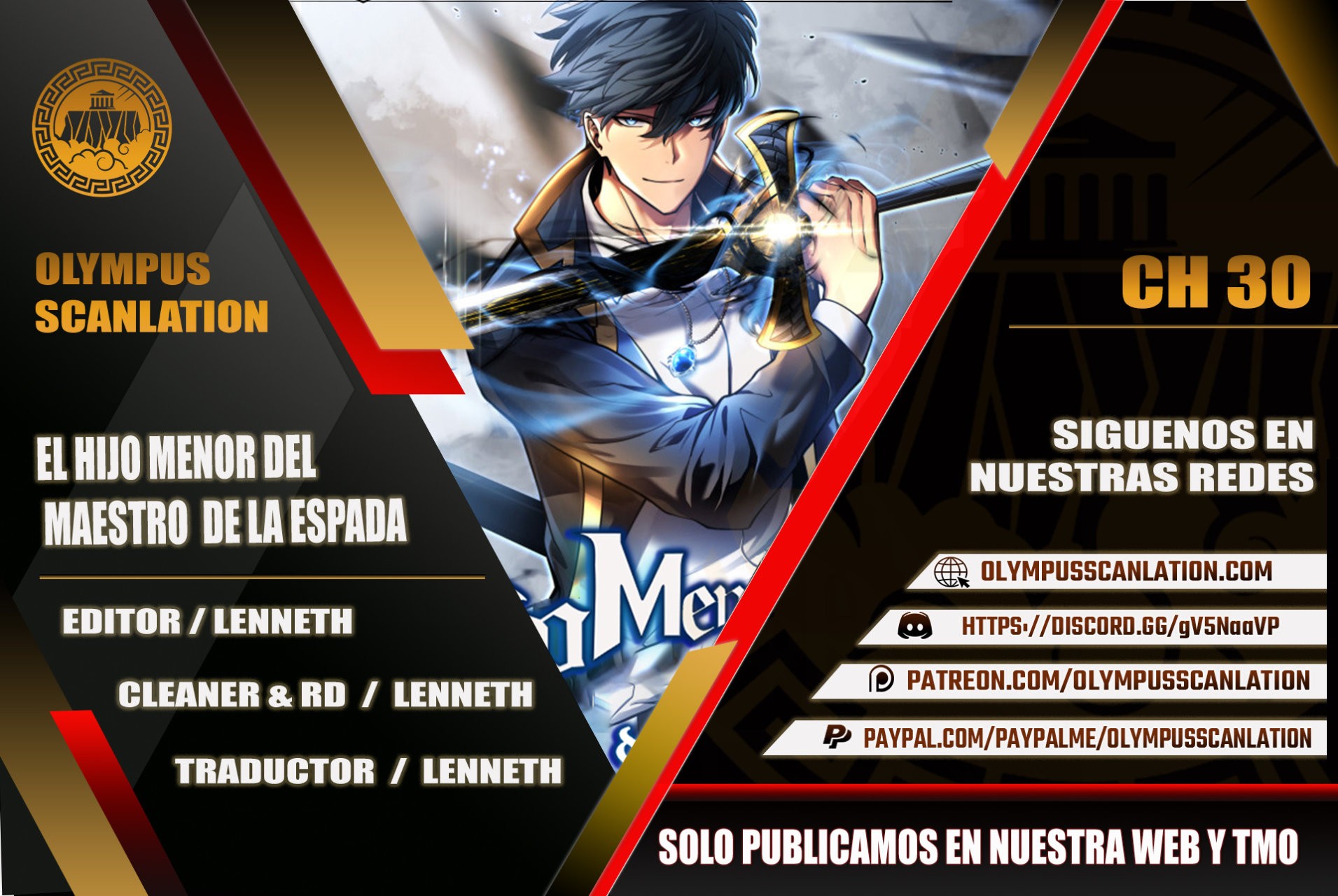 Read El hijo menor del maestro de la espada ES Manga Online