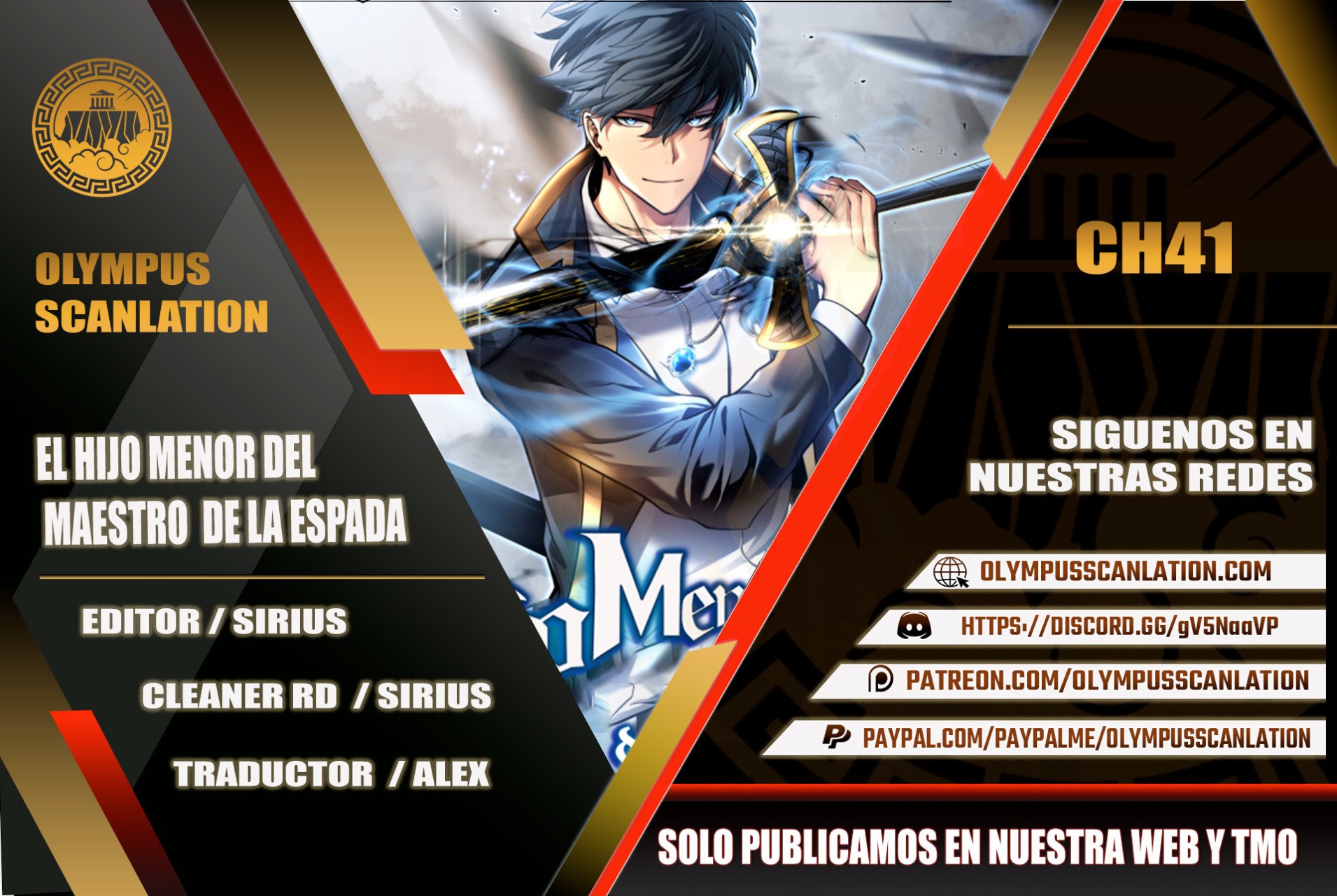 Read El hijo menor del maestro de la espada ES Manga Online