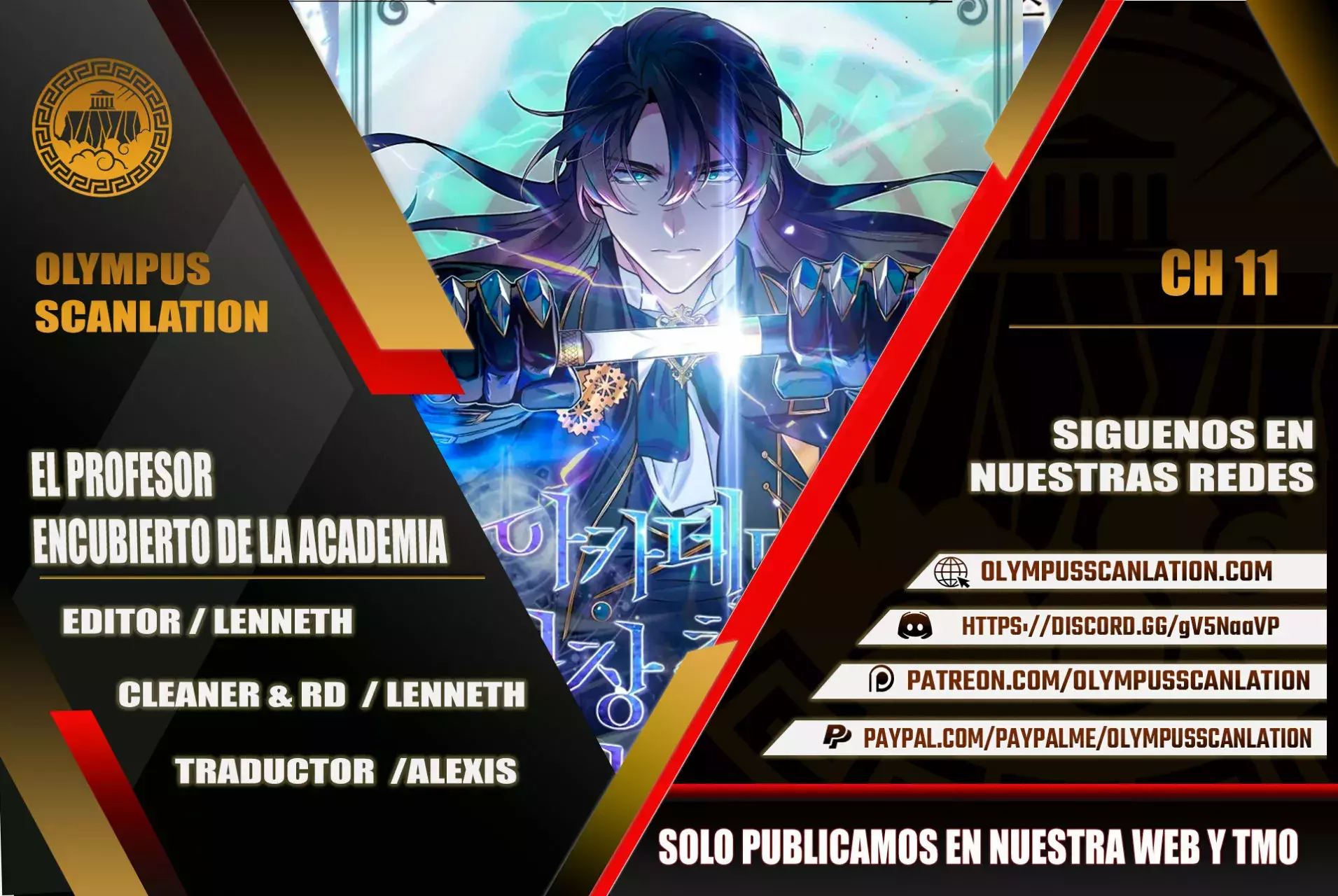 Read El profesor encubierto de la Academia ES Manga Online