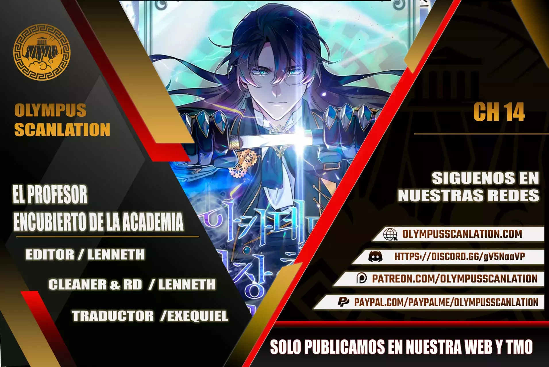 Read El profesor encubierto de la Academia ES Manga Online