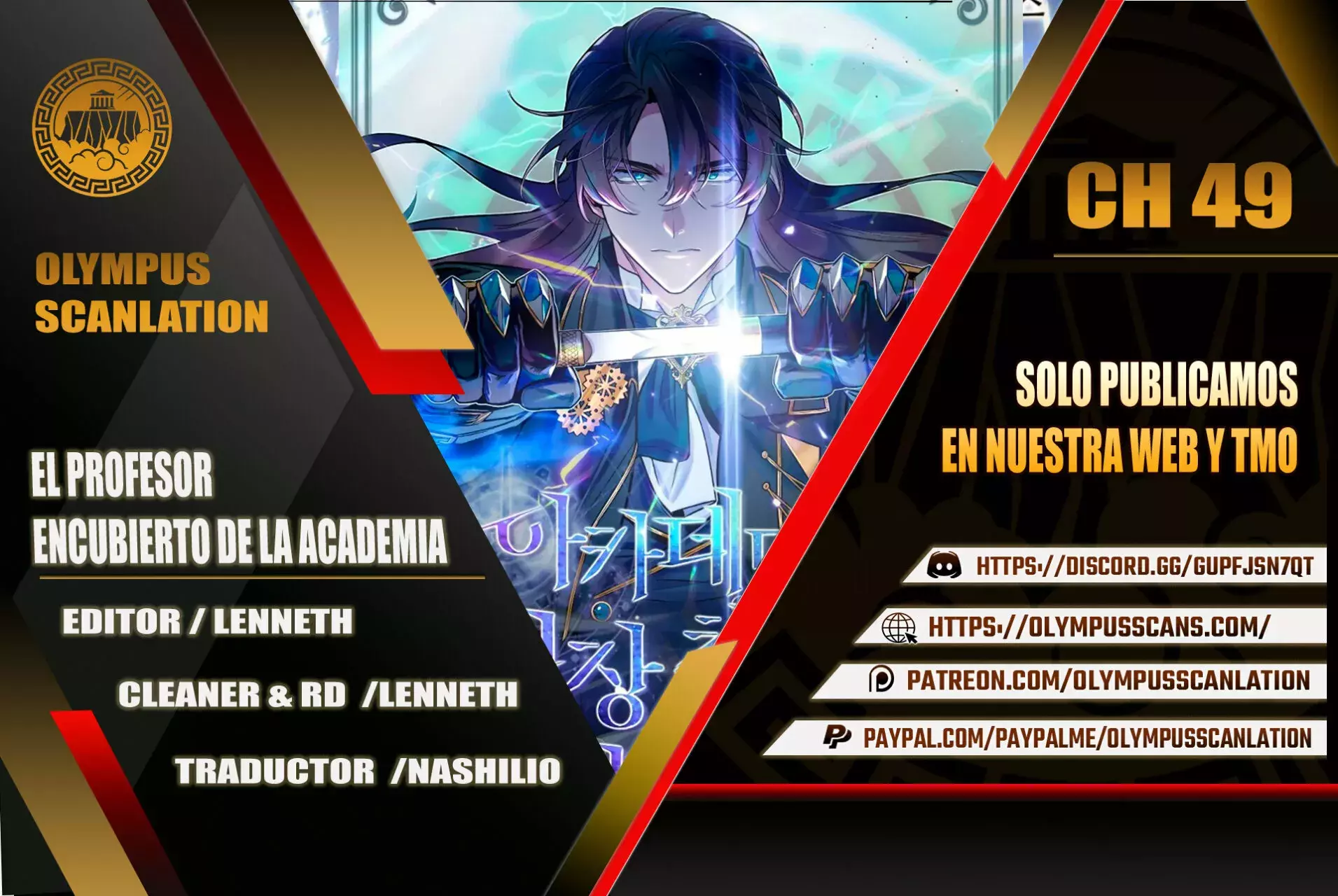 Read El profesor encubierto de la Academia ES Manga Online