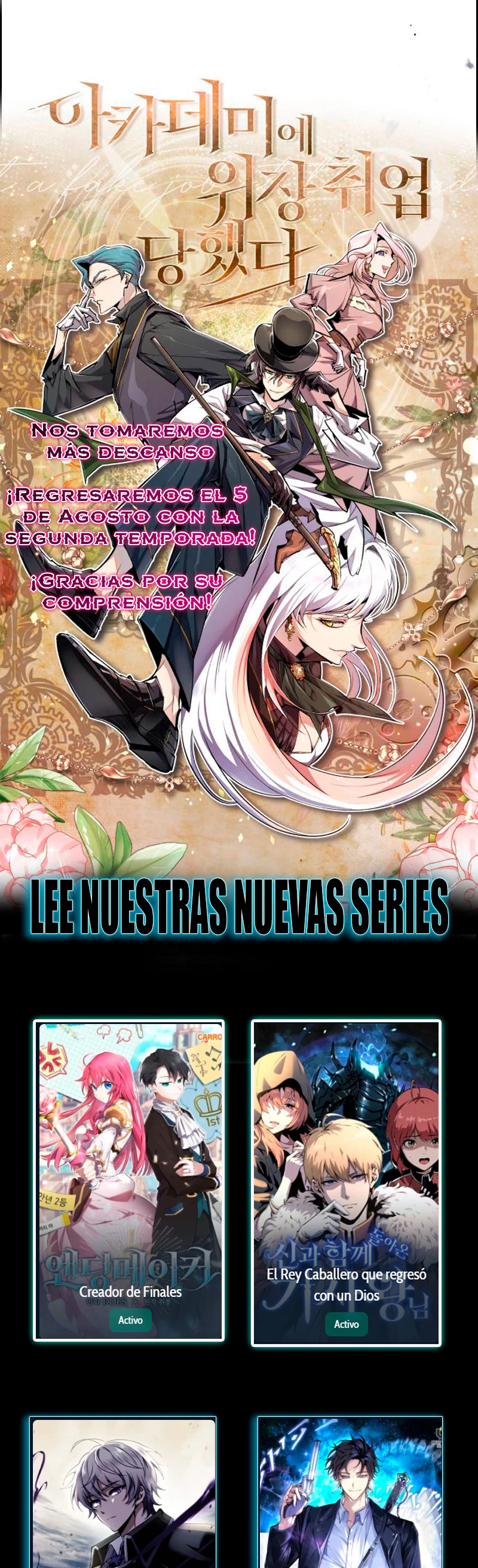 Read El profesor encubierto de la Academia ES Manga Online