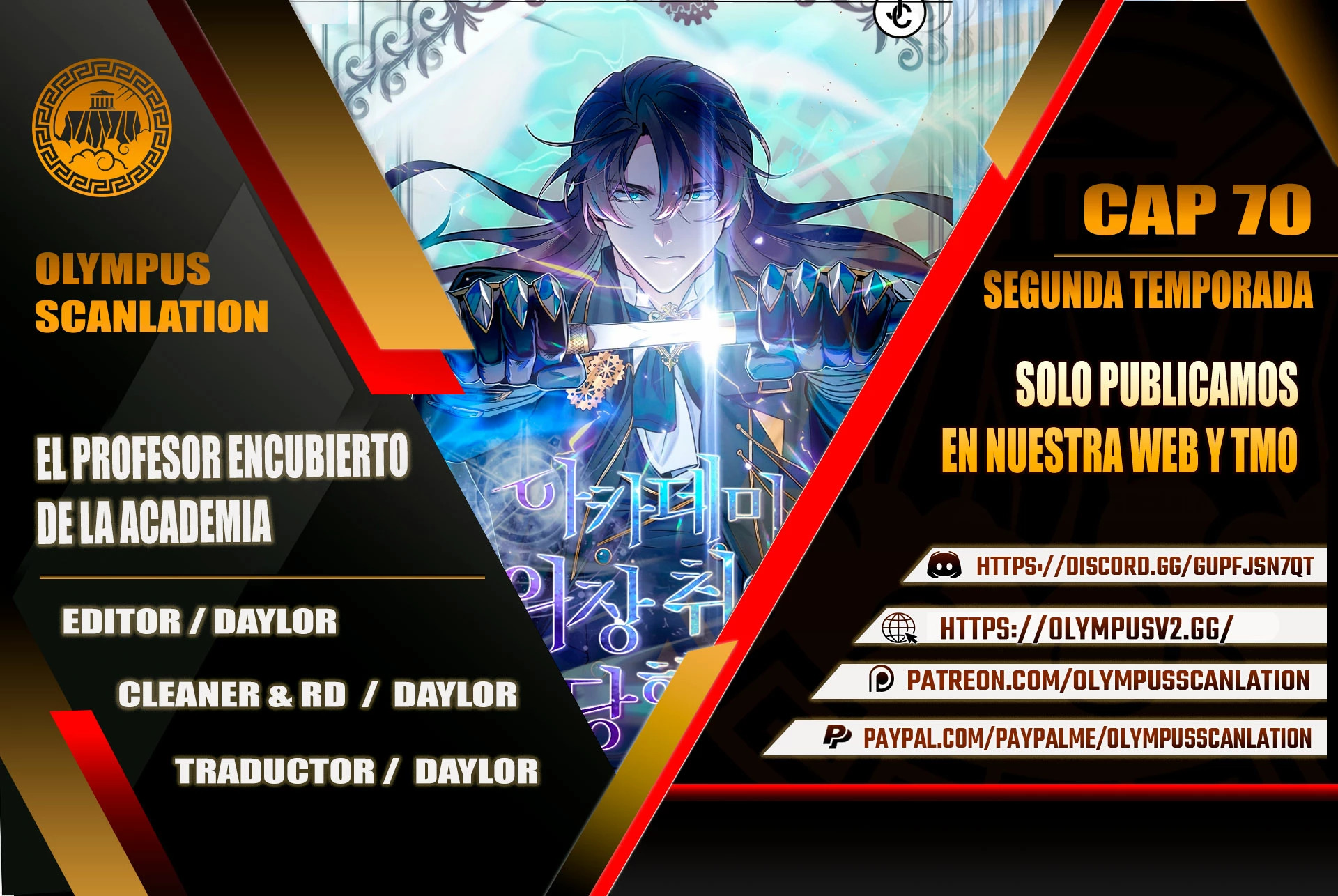 Read El profesor encubierto de la Academia ES Manga Online