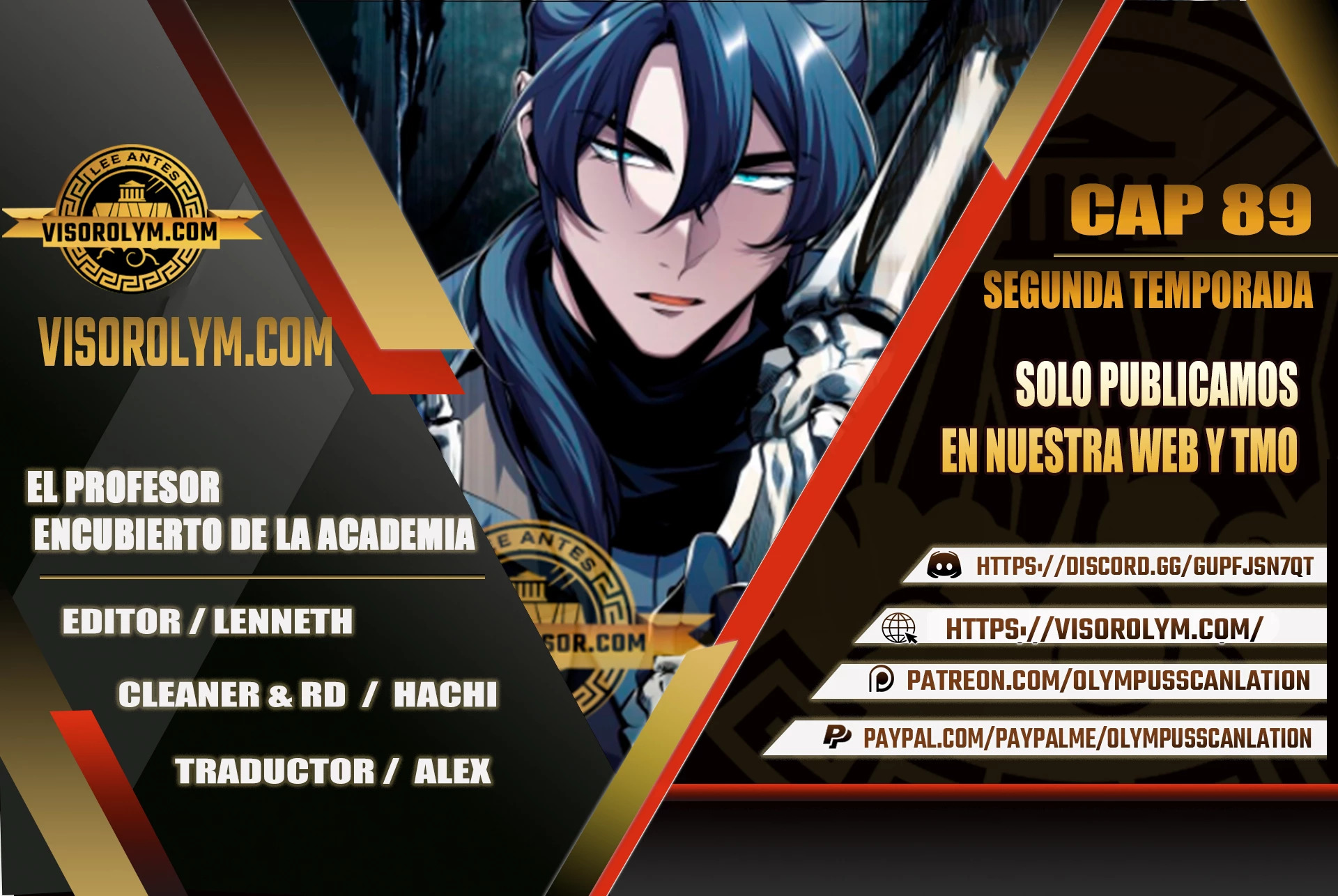 Read El profesor encubierto de la Academia ES Manga Online