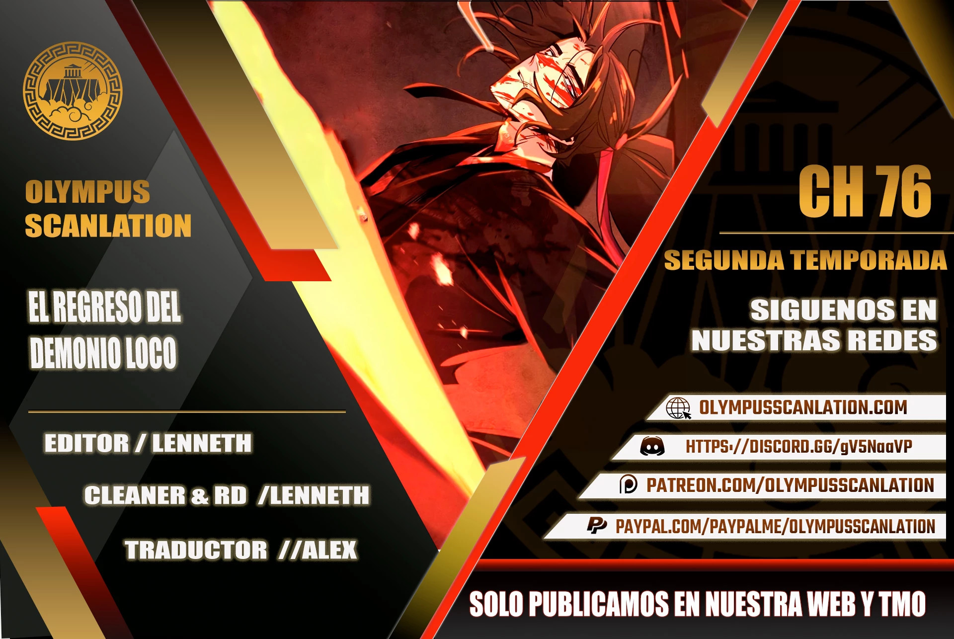 Read El regreso del demonio loco ES Manga Online