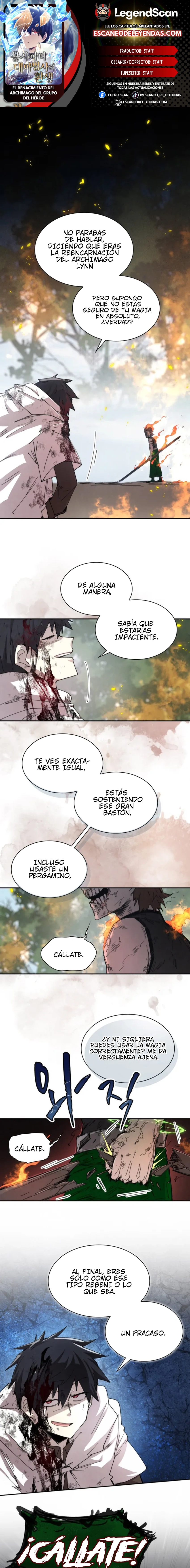 Read El renacimiento del archimago del grupo del héroe ES Manga Online