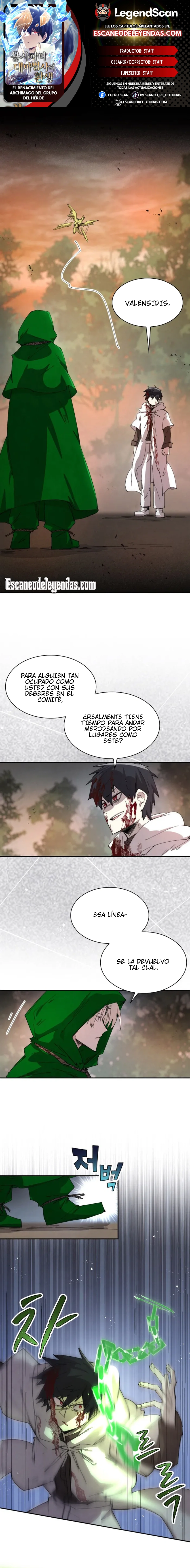 Read El renacimiento del archimago del grupo del héroe ES Manga Online