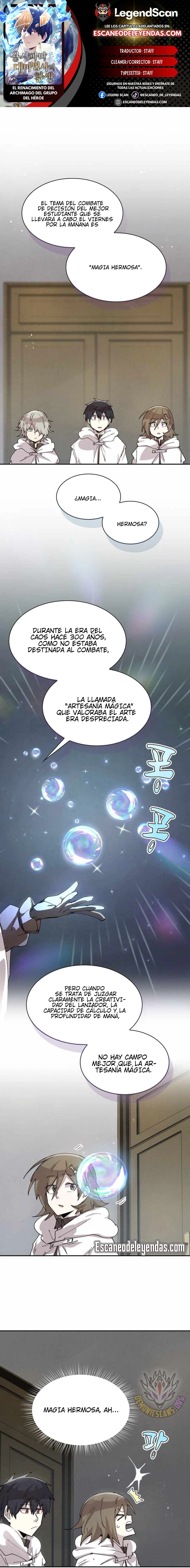 Read El renacimiento del archimago del grupo del héroe ES Manga Online