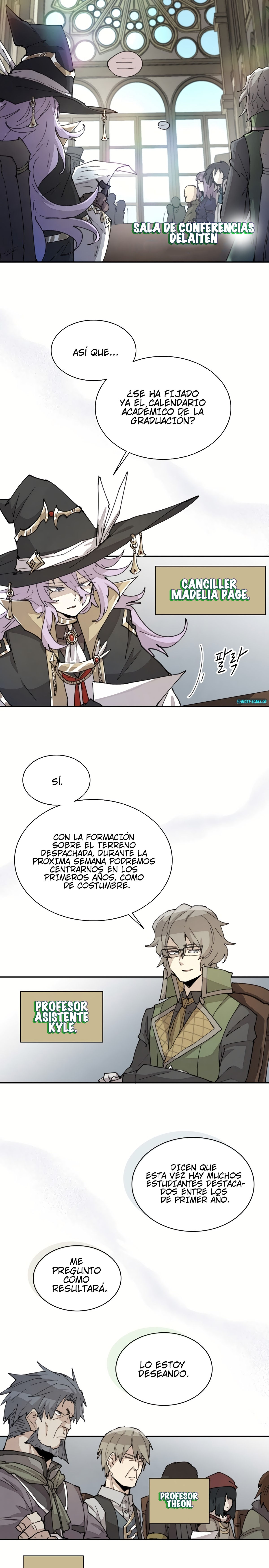 Read El renacimiento del archimago del grupo del héroe ES Manga Online