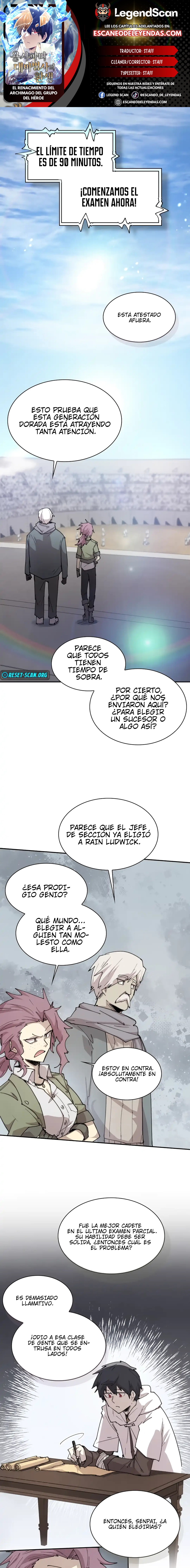 Read El renacimiento del archimago del grupo del héroe ES Manga Online