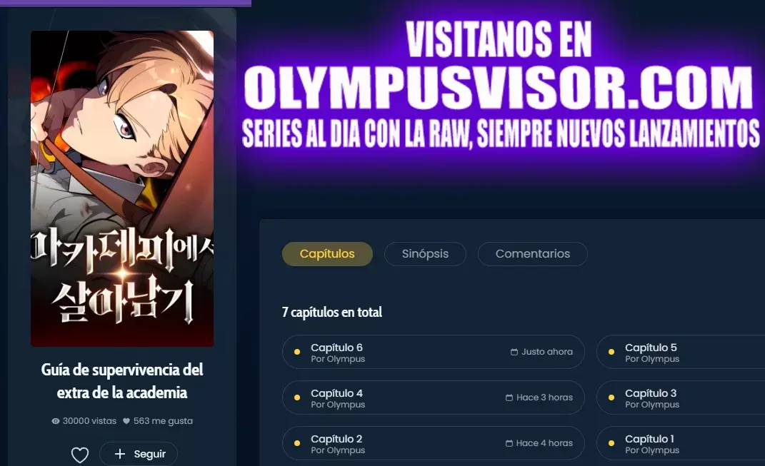 Read Guia de supervivencia del extra de la academia ES Manga Online