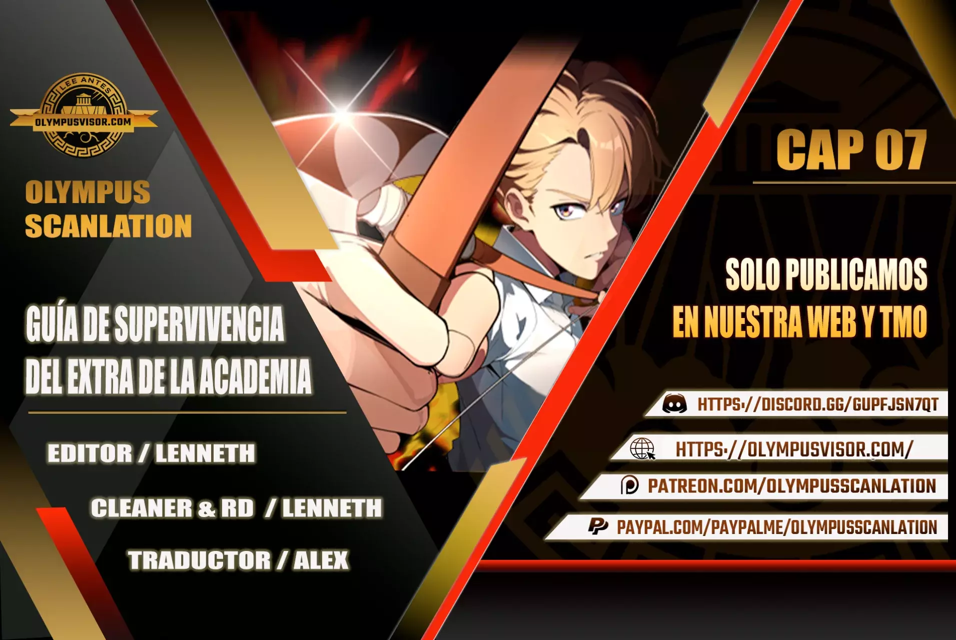 Read Guia de supervivencia del extra de la academia ES Manga Online