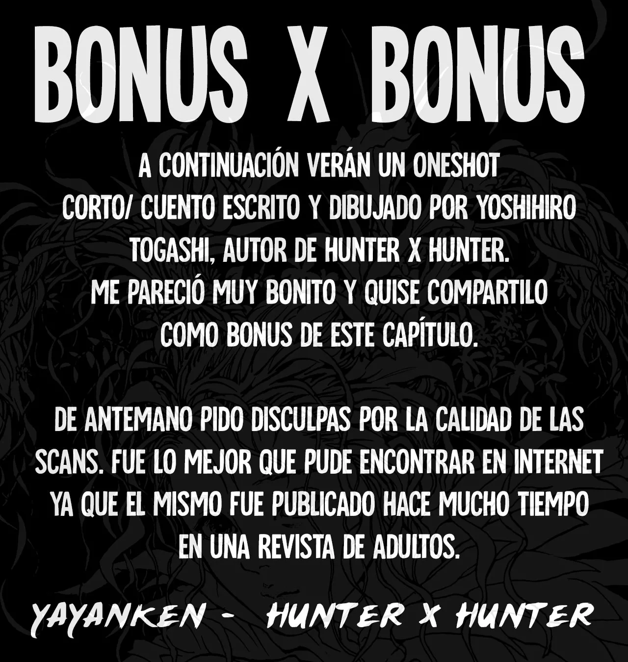 Read Hunter x Hunter ES Manga Online