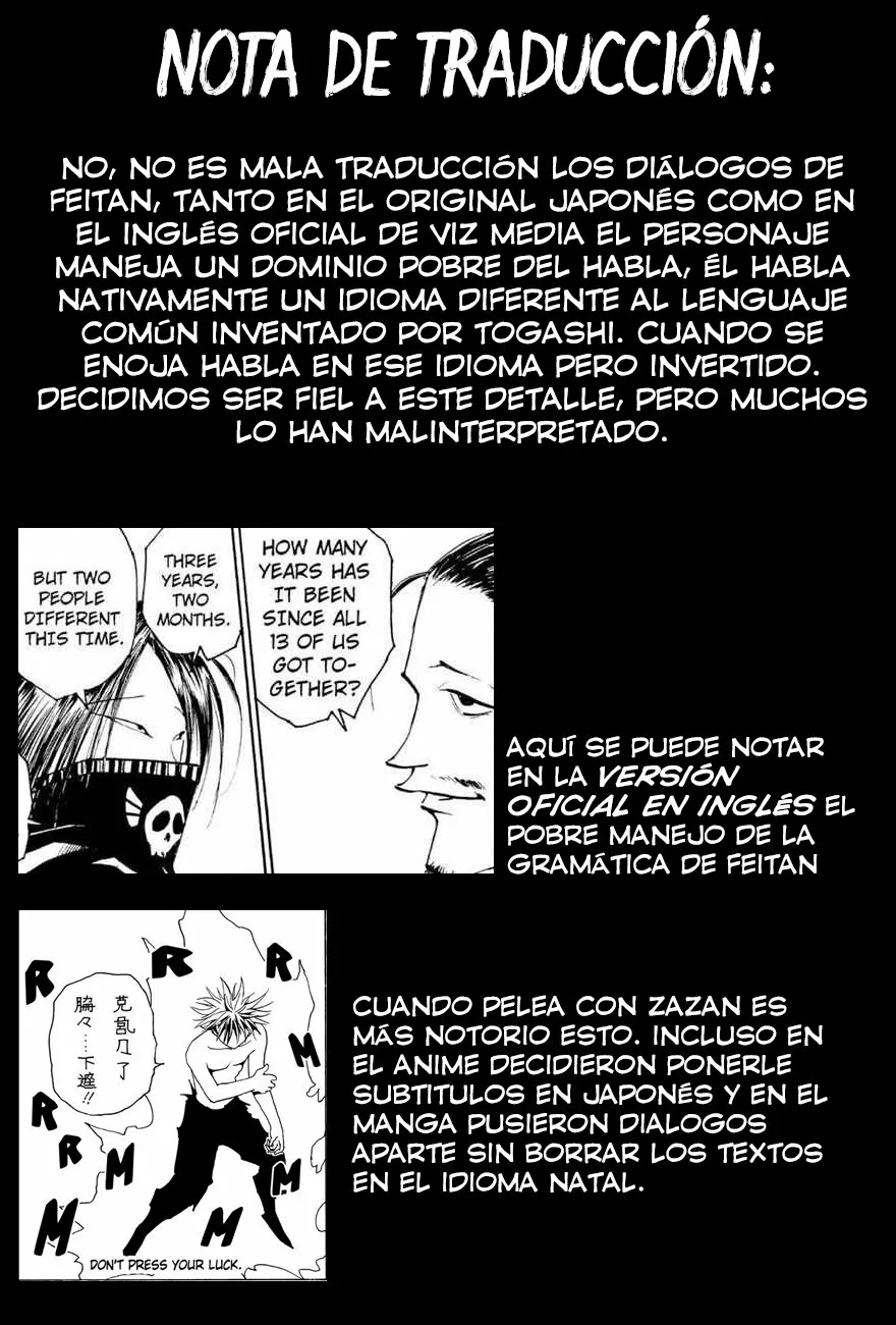 Read Hunter x Hunter ES Manga Online