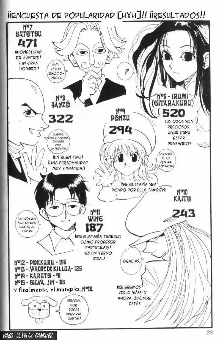 Read Hunter x Hunter ES Manga Online