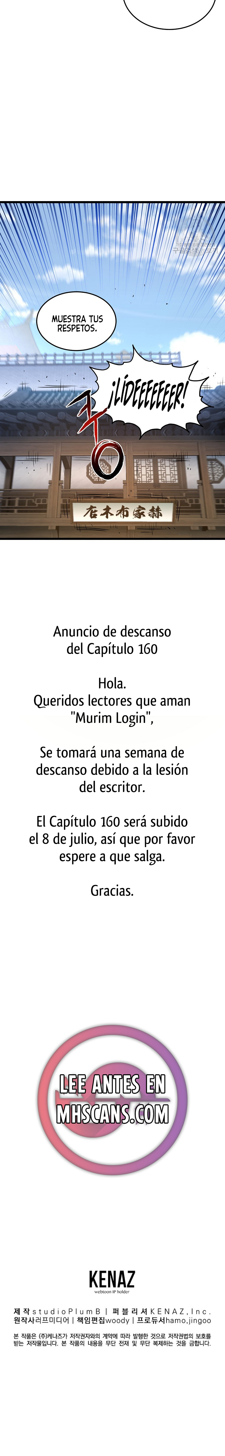 Read Inicio de Sesión en el Murim ES Manga Online